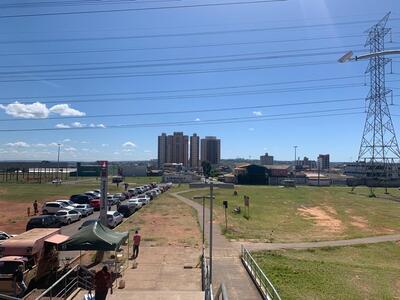 Figure 4: View from the metro station of the use of space to Samambaia Norte. Source: own picture (2022).